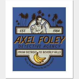 Axel Foley Detective Agency Posters and Art